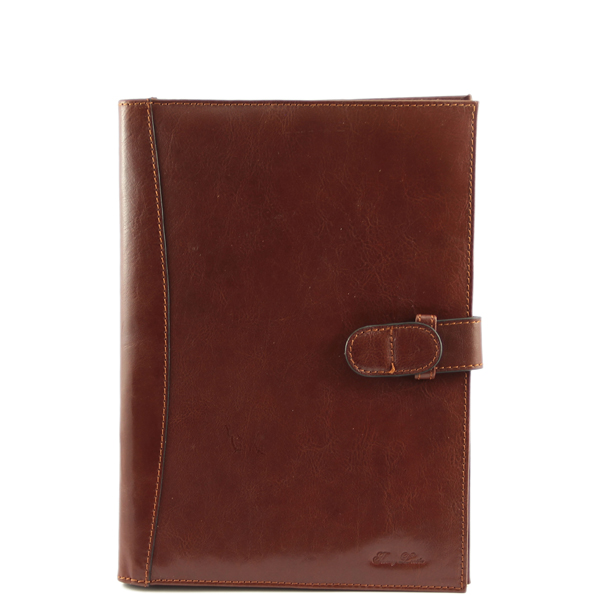 Exclusive Leather Portfolio - Colour  Brown (Socrate)